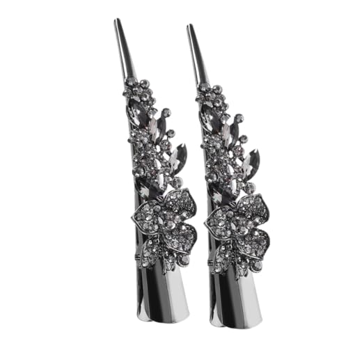 COLLBATH 2 Stück Vintage Blüten haarclips mit Funkelnden Strasssteinen Große Metall haarklammern für Dickes Haar Starke Griffigkeit Eleganter Haarschmuck Damen Stilvolle Accessoires COLLBATH 2 Stück Vintage Blüten haarclips mit Funkelnden Strasssteinen Große Metall haarklammern für Dickes Haar Starke Griffigkeit Eleganter Haarschmuck Damen Stilvolle Accessoires von COLLBATH