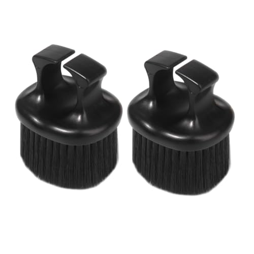 COLLBATH 2 Teiliges Barber Brush mit Knuckle Design Nylon und Abs Material Tragbare Bart und Haarkämmung für Herren für Friseure und Persönliche Bartpflege Kompakt und Langlebig von COLLBATH