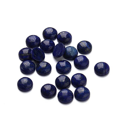 COLLBATH 20 Stück Cabochons Rund Schmucksteine für DIY Schmuckherstellung Glasstein Aufkleber Vielseitig Einsetzbar für Armbänder Basteln von COLLBATH