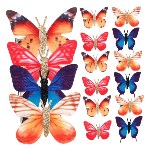 COLLBATH 20stücke Farbenfrohe Mini-schmetterlings-haarclips Für Mädchen Kawaii Haarschmuck Für Kleine Mädchen Und Teenager Haaraccessoires Für Und Alltag von COLLBATH