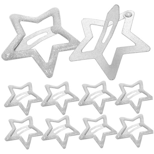 COLLBATH 20 Stück Teiliges Metall Haarspangen Sternförmig Kleine Haarklammern für Mädchen Jahre Süßer Haarschmuck Leicht zu Befestigen Haltbar und Komfortabel von COLLBATH