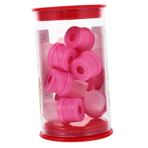 COLLBATH 20 Stück Teiliges Nagelentferner Wiederverwendbare Weiche Maniküre Soaker Caps zur Effektiven Nagellackentfernung Langlebiges Material Passend für Nail Art Anwendungen für Frauen von COLLBATH
