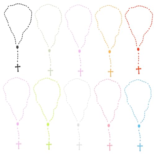 COLLBATH 20 Stück Teiliges The dark Kreuz Halsketten für Damen und Mädchen Kunststoff Ketten mit Leuchtendem Kreuzanhänger Modischer Vintage Schmuck Geeignet für Alltag Party und Geschenk COLLBATH 20 Stück Teiliges The dark Kreuz Halsketten für Damen und Mädchen Kunststoff Ketten mit Leuchtendem Kreuzanhänger Modischer Vintage Schmuck Geeignet für Alltag Party und Geschenk von COLLBATH