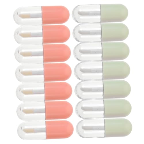 COLLBATH 20 Stück Teiliges Transparente Lipgloss Tuben Leichte Auslaufsichere Lippenbalsam Behälter für Frauen und Mädchen zum Befüllen von Lipgloss Lip Oil und Lippenfarbe Kompakt für von COLLBATH
