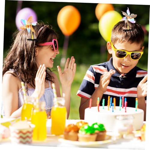 COLLBATH 20stücke Windmühlen-haarspangen Mit Pailletten Party-haarspangen Aus Kunststoff Und Metall Für Frauen Und Mädchen von COLLBATH