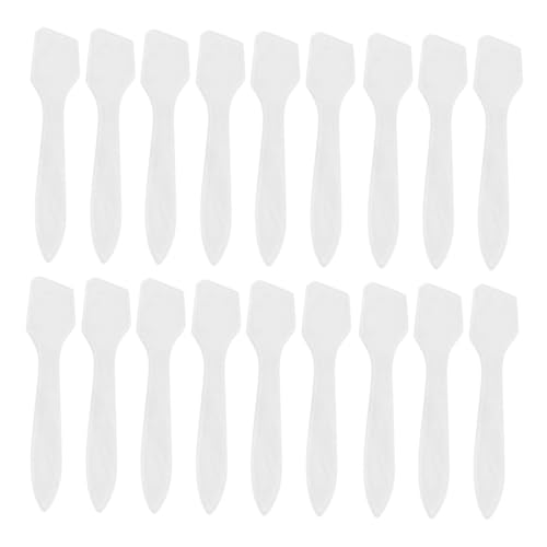 COLLBATH 200 Stück Maskenschaufel Gesichts Make Up Spatel Schönheitswerkzeug Gesichtscreme Applikator Make Up Schaufel Hautpflege Löffel Gesichtscreme Schaufel von COLLBATH