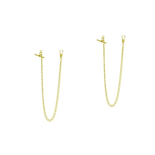 COLLBATH 2St Uhrenkette aus Metall Retro Styles femmansoe schlusselketten männer Schlüsselanhänger Zubehör Taschenuhr mit Kette für Herren Bar Armbanduhr Herren lupenbrille Uhrkette Golden COLLBATH 2St Uhrenkette aus Metall Retro Styles femmansoe schlusselketten männer Schlüsselanhänger Zubehör Taschenuhr mit Kette für Herren Bar Armbanduhr Herren lupenbrille Uhrkette Golden von COLLBATH