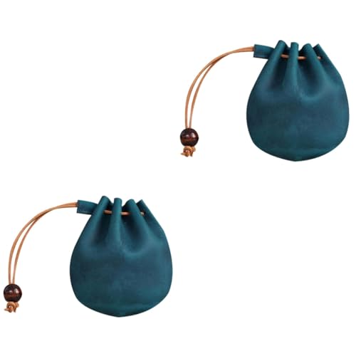 COLLBATH 2 Stück Stil Tasche Leder Wechseltasche Für Schlüssel Quittungen Stilvoll Leicht Einfach Zu Tragen von COLLBATH