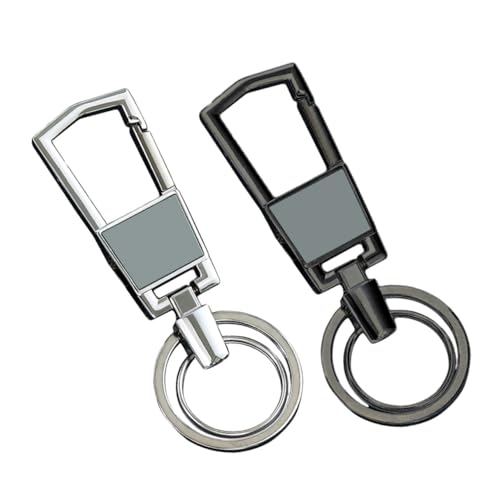 COLLBATH Edelstahl-taschenanhänger Schlüsselanhänger Auto-schlüsselanhänger Schlüsselanhänger Für Schlüssel Ausweishalter Rolle Zufällige Farbe von COLLBATH
