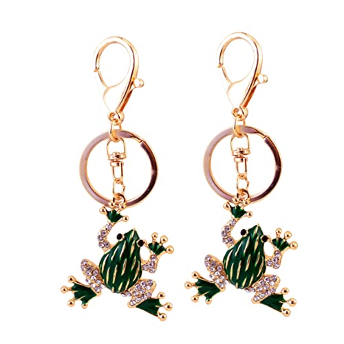 COLLBATH Süßer Frosch Schlüsselanhänger Plüsch Lustige Mini Strass Schlüsselanhänger Schlüsselanhänger COLLBATH Süßer Frosch Schlüsselanhänger Plüsch Lustige Mini Strass Schlüsselanhänger Schlüsselanhänger von COLLBATH