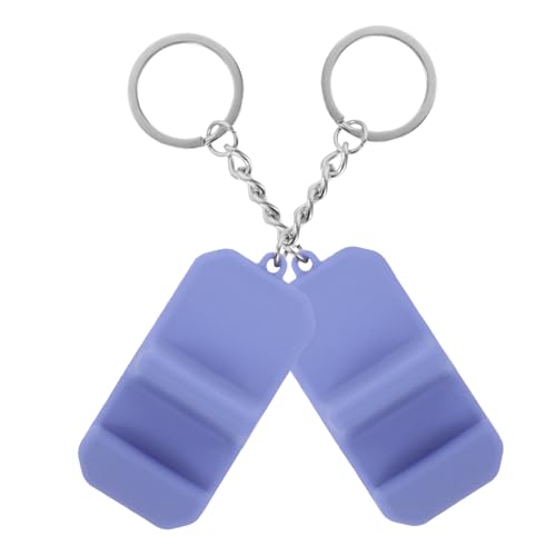 COLLBATH 2st Klammer Schlüsselanhänger Tragbarer Handyhalter-schlüsselanhänger Schlüsselbund Kippen Kompakter Telefonständer Schlüsselanhänger-handyhalter Telefonhalterständer Auto Blue PVC von COLLBATH