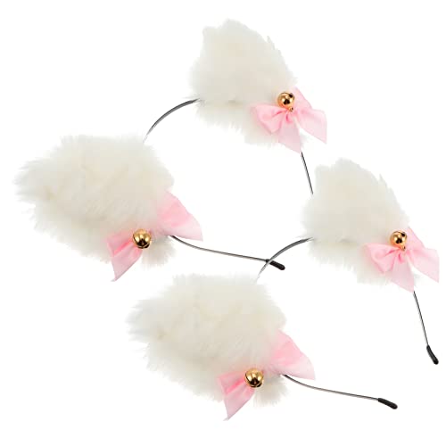 COLLBATH 2stücke Plüsch Ohr Haarreif Party Stirnband Cosplay Stirnband Tierohr Kopfschmuck Für Festival Und Andere Anlässe von COLLBATH