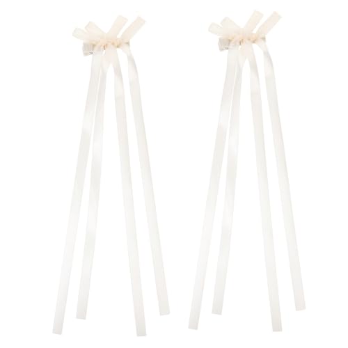 COLLBATH Bogen Haar Clips 2er Satz Schleifenclips Haarspangen Damen Mädchen Haar Zubehör Haarband Clip von COLLBATH