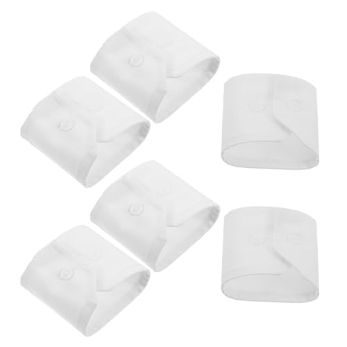 COLLBATH 3 Paar Falsche Ärmel Abnehmbare Handgelenkmanschetten – Hemdmanschetten Für Damen – Weiße Falsche Ärmel Für Pullover Blusen Mäntel – Kleidungszubehör von COLLBATH