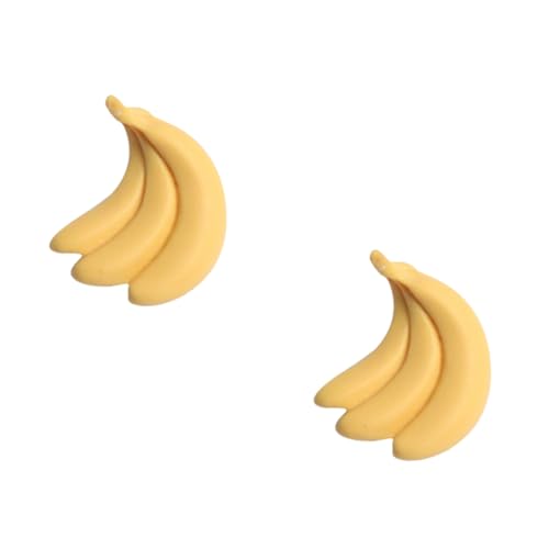 COLLBATH 3 Paare Ohrringe Bananen Ohrstecker für Damen Adorable Deko Ohrringe Partys Hochzeiten Mode Ohrschmuck Gelb COLLBATH 3 Paare Ohrringe Bananen Ohrstecker für Damen Adorable Deko Ohrringe Partys Hochzeiten Mode Ohrschmuck Gelb von COLLBATH