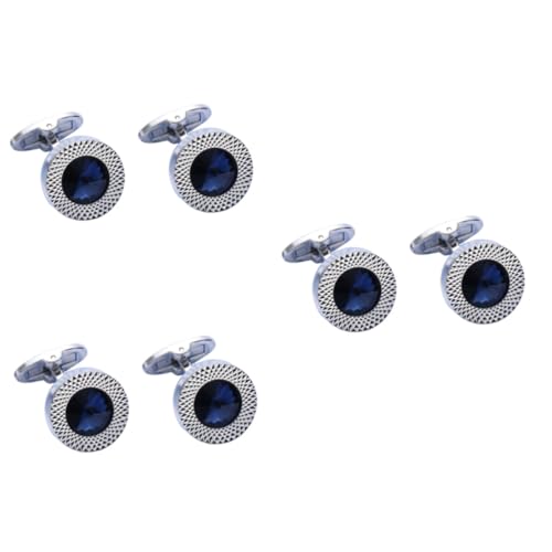 COLLBATH 3 Sätze Manschettenknöpfe Herren Hemd Manschetten Dekoration Für Formelle Anlässe Hochzeiten Business Meetings Langlebig Geschenkidee Für Männer 2 Stück * 3 COLLBATH 3 Sätze Manschettenknöpfe Herren Hemd Manschetten Dekoration Für Formelle Anlässe Hochzeiten Business Meetings Langlebig Geschenkidee Für Männer 2 Stück * 3 von COLLBATH