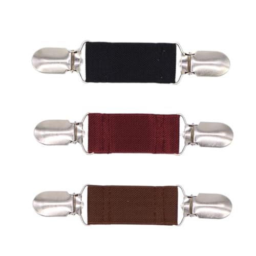 COLLBATH 3 Stück Unisex-kleidungsclips in Stern Und Muschelform Schlicht Elegant Sterlingsilber-plattiert Öffnungsclips Pulloverkette Cardigan-clips von COLLBATH