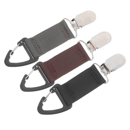 COLLBATH 3 Stück Verstellbare Huthalterung für Taschen Rucksäcke und Gepäck Outdoor Zubehör Sichern von gegen Wind von COLLBATH