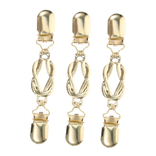 COLLBATH 3 Stück Vintage-pullover-schal-clips: Strickjacken-kragenverschlüsse – Retro-kleidungs-cinch-clips Für Schal- Und Umhang-styling von COLLBATH