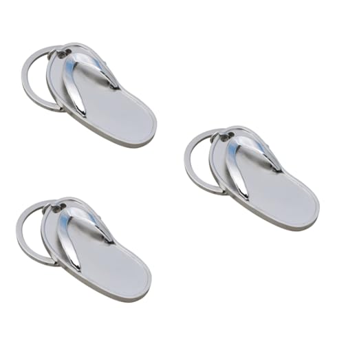 COLLBATH 3stücke -Flops Schlüsselanhänger Metall Kreative Handtaschen Und Autoschlüssel- Silber Perfektes Für Und Für Handy-Dekoration Und Besondere Anlässe COLLBATH 3stücke -Flops Schlüsselanhänger Metall Kreative Handtaschen Und Autoschlüssel- Silber Perfektes Für Und Für Handy-Dekoration Und Besondere Anlässe von COLLBATH