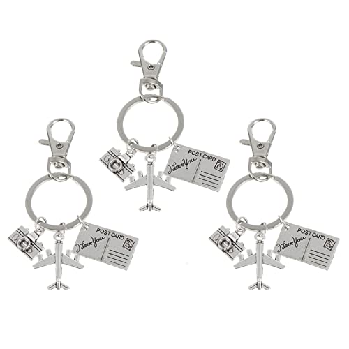 COLLBATH Abschluss Schüler Schlüsselanhänger 3stücke Saison Ring Keychain Hängen Kette von COLLBATH