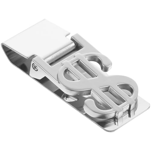 COLLBATH 3st Geldscheinklammer Wechseln Kompaktes Portemonnaie Geldhalter-Clip Visitenkartenhalter Halter Für Geldklammern Mini-geldbörse Multifunktions-geldklammer Edelstahlblech Silver von COLLBATH
