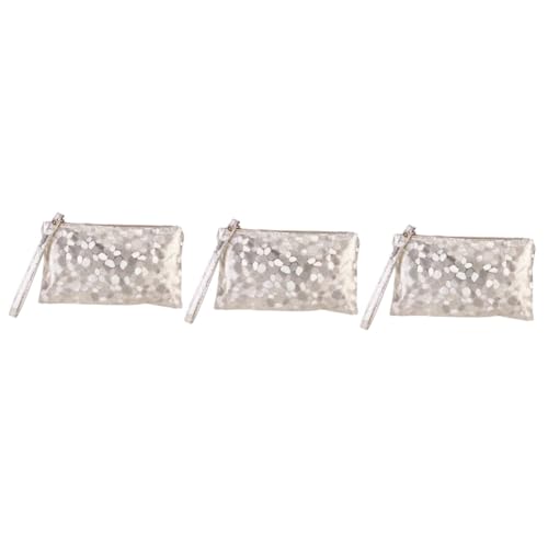 COLLBATH 3stücke Damen Handtasche Mit Kleine Geldbörse Für Karten Und Münzen Modisches Accessoire Für Verschiedene Anlässe Champagnerfarbe Für von COLLBATH
