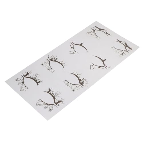 COLLBATH 4 Paare Halloween Augen Make Up Aufkleber Temporäre Augenlidschatten und Eyeliner Sticker mit Fledermaus und Spinnendesign Leichte Material Atmungsaktiv Einfach zu Entfernen COLLBATH 4 Paare Halloween Augen Make Up Aufkleber Temporäre Augenlidschatten und Eyeliner Sticker mit Fledermaus und Spinnendesign Leichte Material Atmungsaktiv Einfach zu Entfernen von COLLBATH