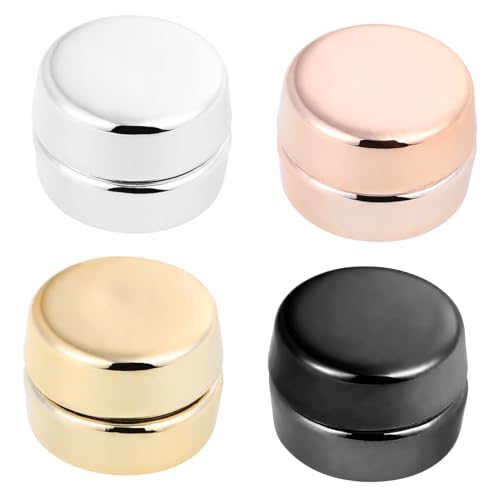 COLLBATH 4 Paare Hijab Magnetknöpfe Rund Schalclip Nadeln Hijab Anstecknadeln Für Muslimische Frauen Leichter Halter Für Kopftuch Festlichen Schmuck von COLLBATH