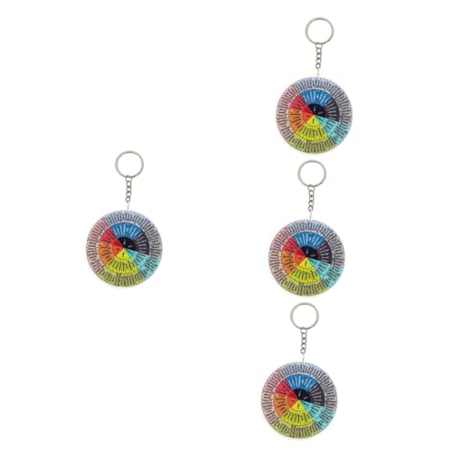 COLLBATH 4 Stücke Gefühl Rad Schlüssel Tragbare Emotion Rad Aluminium Legierung Schlüsselbund Robuste Decor Für Senioren COLLBATH 4 Stücke Gefühl Rad Schlüssel Tragbare Emotion Rad Aluminium Legierung Schlüsselbund Robuste Decor Für Senioren von COLLBATH