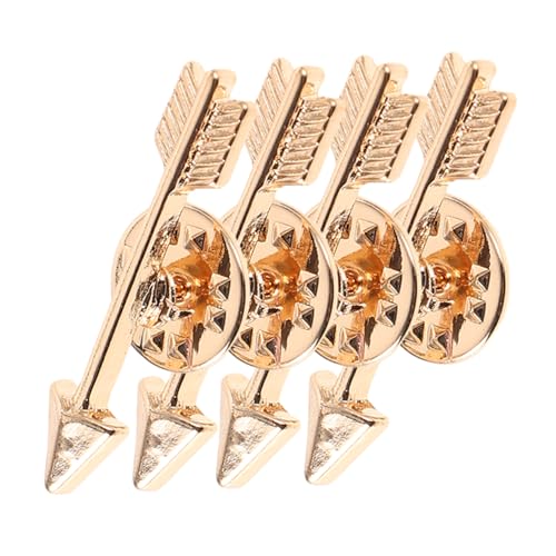 COLLBATH 4 Stück Broschen Kreatives Design für Frauen Zinklegierung Langlebige Anstecknadeln für Pullover Schals Vielseitige Verwendung Handgefertigte Modisches Accessoire von COLLBATH