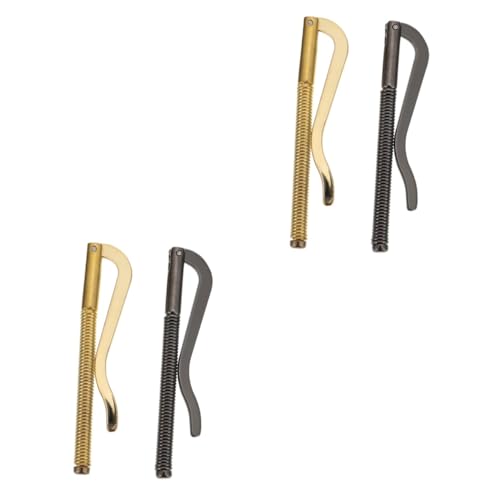 COLLBATH 4stücke Bifold Geldbörse Mit Federclip Geldklammer Für Für Bargeld Und Karten Bifold Geldclip von COLLBATH