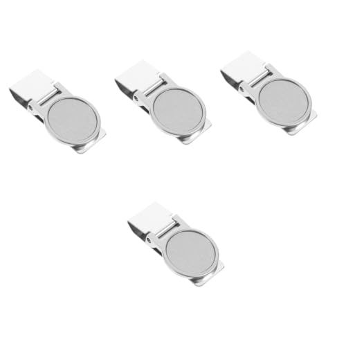 COLLBATH 4 Stücke Bill Bargeld Clip Geld Clip Für Männer Metall Hinweis Klemmen Tragbare Geld Clip von COLLBATH