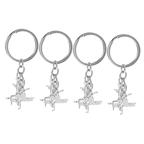 COLLBATH 4 Stücke Einzigartige Gymnastik Schlüsselanhänger Frauen Schlüsselring Zubehör Gymnastik Schlüsselring von COLLBATH