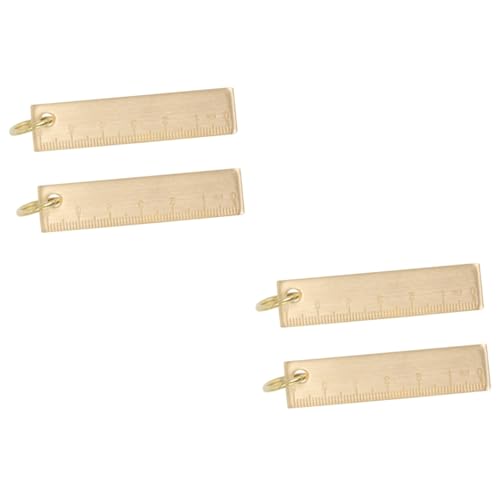 COLLBATH 4 Stück Kupfer Lineal schenbrödel kindl Kind einmaulschlüssel Schlüsselanhänger schmuck Lineal Schlüsselanhänger Lineal aus Messing als Schlüsselanhänger Schlüsselanhängerschmuck COLLBATH 4 Stück Kupfer Lineal schenbrödel kindl Kind einmaulschlüssel Schlüsselanhänger schmuck Lineal Schlüsselanhänger Lineal aus Messing als Schlüsselanhänger Schlüsselanhängerschmuck von COLLBATH