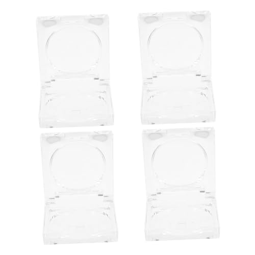 COLLBATH 4 Leere Kosmetikbehälter-sets Transparente Aufbewahrungsboxen Für Lidschatten Rouge Und Lippenstift Reisegeeignet von COLLBATH
