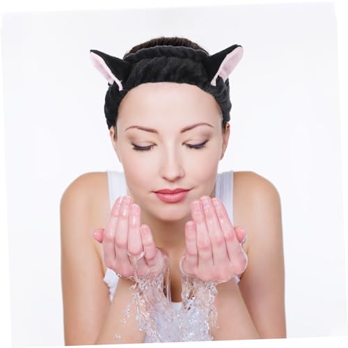 COLLBATH 4 Stück Teiliges Elastisches Makeup Haarband mit Katzenohren Hautfreundlich Dehnbar Bequem für Gesichtsreinigung Spa Sport Damen und Mädchen Hält Haare Sauber Gesicht COLLBATH 4 Stück Teiliges Elastisches Makeup Haarband mit Katzenohren Hautfreundlich Dehnbar Bequem für Gesichtsreinigung Spa Sport Damen und Mädchen Hält Haare Sauber Gesicht von COLLBATH