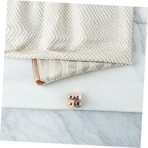 COLLBATH 4 Stück Teiliges Magnetisches Hijab Verschleißfeste Schalmagnete Kompakte Runde Hijab broschen Sichere Langlebige Magnetknöpfe für Schals und Cardigans von COLLBATH