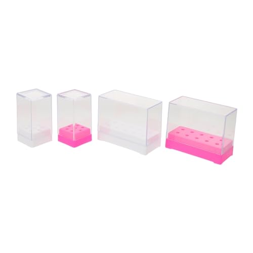 COLLBATH 4 Stück Teiliges Nagelbohrer-aufbewahrungsset mit Mehrfachem Fach Nagelwerkzeug-organizer für Maniküre Nagelbohrerhalter mit Displayfunktion zur Übersichtlichen Lagerung von COLLBATH 4 Stück Teiliges Nagelbohrer-aufbewahrungsset mit Mehrfachem Fach Nagelwerkzeug-organizer für Maniküre Nagelbohrerhalter mit Displayfunktion zur Übersichtlichen Lagerung von von COLLBATH