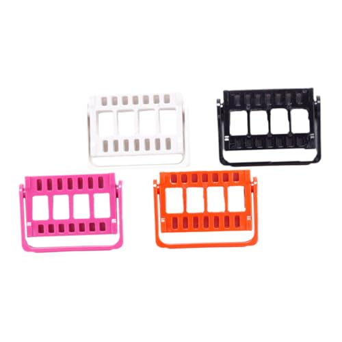 COLLBATH 4 Stück Teiliges Nagelfräser Aufbewahrungsbox Nagelbohrer Organizer Nail Art Werkzeughalter in Schwarz Rosa Orange für Nagelstudio und Maniküre COLLBATH 4 Stück Teiliges Nagelfräser Aufbewahrungsbox Nagelbohrer Organizer Nail Art Werkzeughalter in Schwarz Rosa Orange für Nagelstudio und Maniküre von COLLBATH