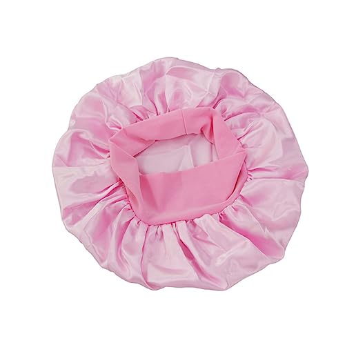 COLLBATH 4 Stück Teiliges Satin Schlafhauben mit Elastischem für Frauen und Mädchen Weiche Einfarbige Bonnet Kopfbedeckung in Royalblau und Schonend für Haare Beim Schlafen und Makeup von COLLBATH