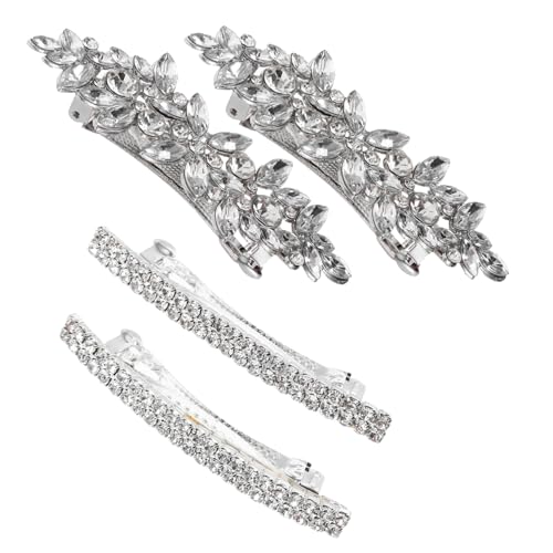 COLLBATH 4stücke Haarspangen Für Hochzeit Dekorative Haarspange Blume Haarschmuck Für Braut Frauen Und Mädchen von COLLBATH