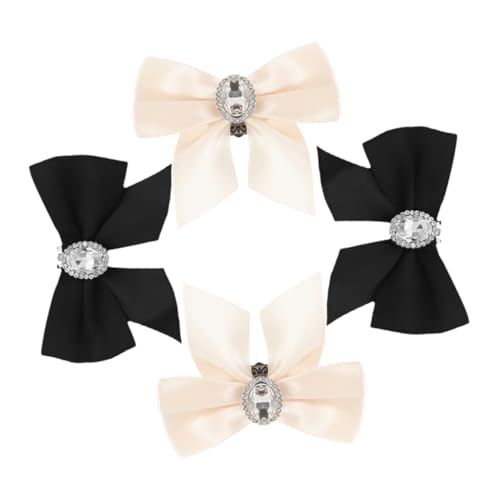 COLLBATH 4 Stücke Abnehmbare Dekoration für Hochzeit und Partys Bezaubernde Schuhschnallen für Damen Leicht und Komfortabel Passend für Verschiedene Hochzeitschuhe von COLLBATH