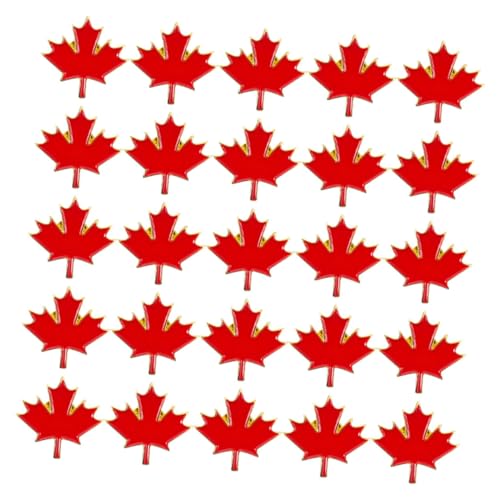 COLLBATH 40 Stück Teiliges Ahornblatt Brosche Metall Hochwertige Anstecknadel für Pullover Schals Mäntel Accessoire für Tag Modebewusste Outfits von COLLBATH