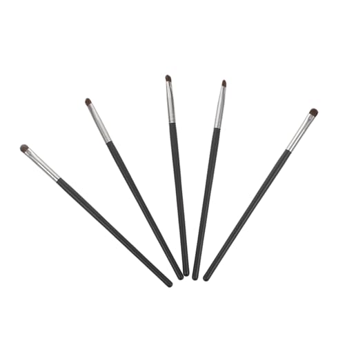 COLLBATH 5 Stück Teiliges Duo lidschatten make up pinsel Vielseitig Einsetzbar als Augen Lippenpinsel Weiche Borsten Praktische Kosmetik pinsel für Damen Geeignet für Anfänger und Profis von COLLBATH