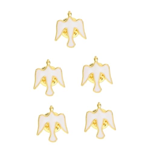 COLLBATH 5St Brosche taufgeschenk Gebetsanstecker Kirchen Accessoires Christlicher Schmuck Friedenstaubenabzeichen Email Pin Stift Krawattennadel religiöse Schmucknadel Zinklegierung Weiß COLLBATH 5St Brosche taufgeschenk Gebetsanstecker Kirchen Accessoires Christlicher Schmuck Friedenstaubenabzeichen Email Pin Stift Krawattennadel religiöse Schmucknadel Zinklegierung Weiß von COLLBATH