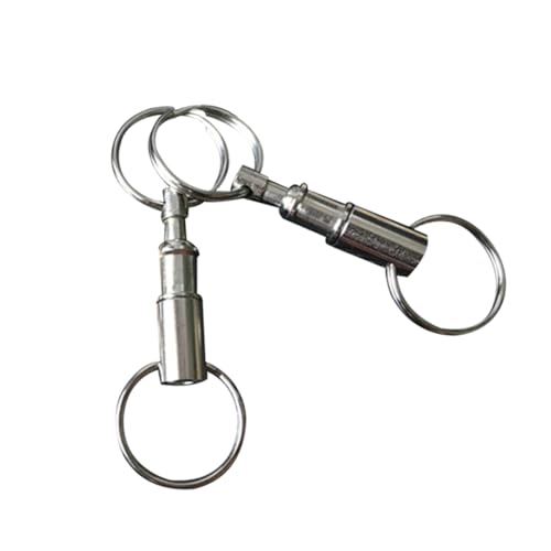 COLLBATH 5stück Schnellentriegelung Schlüsselanhänger Für Damen Abnehmbare Outdoor Schlüsselringe Mit Kreativem Design Für Taschen Schlüsselbunde Und von COLLBATH