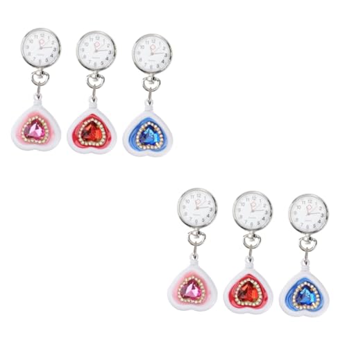 COLLBATH 6 STK Einziehbarer Schwesterntisch Herren Digitaluhr Mann Beobachten Krankenschwestern Uhren Für Arzt Beobachten Ansteckuhr Für Krankenschwestern Ärzte Damenuhren Herrenuhr Plastik COLLBATH 6 STK Einziehbarer Schwesterntisch Herren Digitaluhr Mann Beobachten Krankenschwestern Uhren Für Arzt Beobachten Ansteckuhr Für Krankenschwestern Ärzte Damenuhren Herrenuhr Plastik von COLLBATH