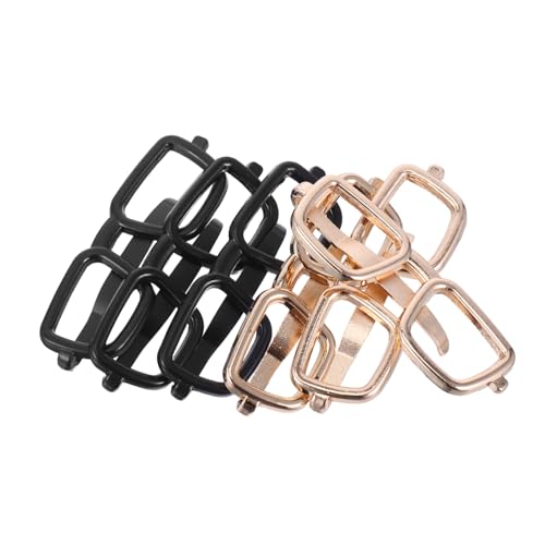 COLLBATH 6 Stück Brillenförmiger Krawattenhalter für Hemden für Geschäftliche Anlässe Hochzeiten und Formelle Veranstaltungen von COLLBATH