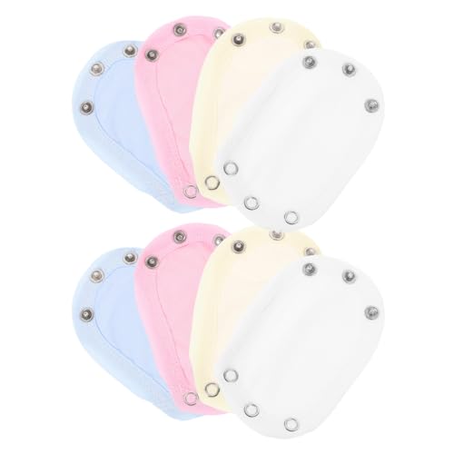 COLLBATH 8stücke Body Extender Mit Druckknöpfen Verlängerung Für Overalls Und Jumpsuits Universalpassform Aus Baumwolle Maschinenwaschbar von COLLBATH